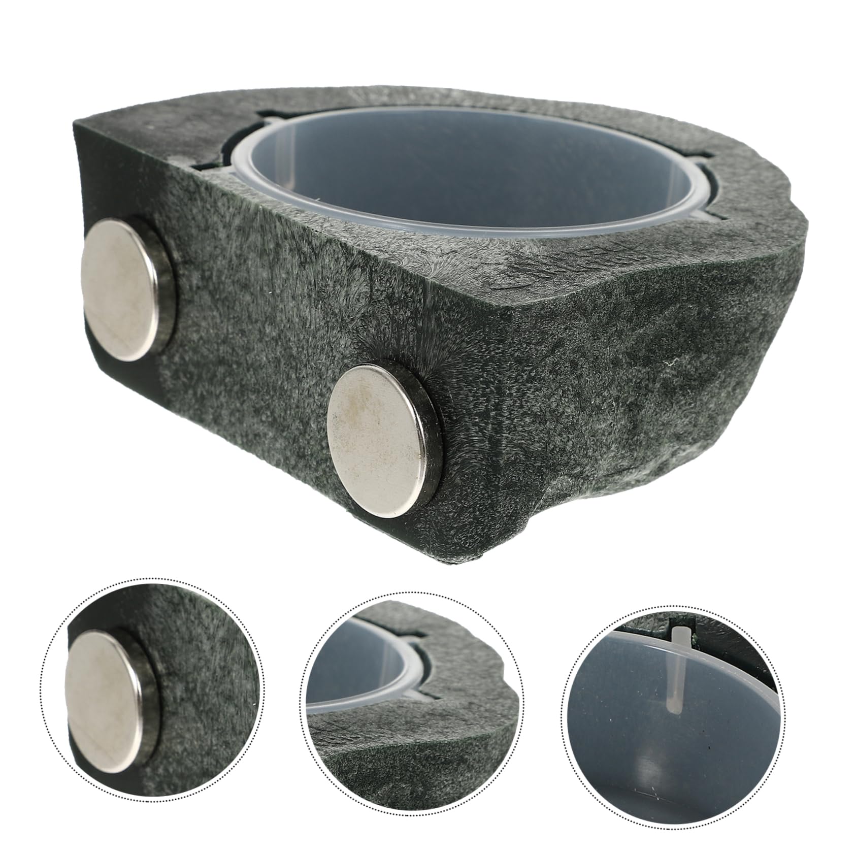 SUPVOX 2 Pezzi Ciotola per Acqua per Rettili Ciotola Angolare Design Facile da Installare Abbeveratoio per Rettili