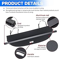 Vista 91 de Powerty Cubierta de Carga para Accesorios Kia Sportage 2023-2025 2026, Textura de Lona Cubierta Retráctil para Maletero Trasero de Carga de Equipaje