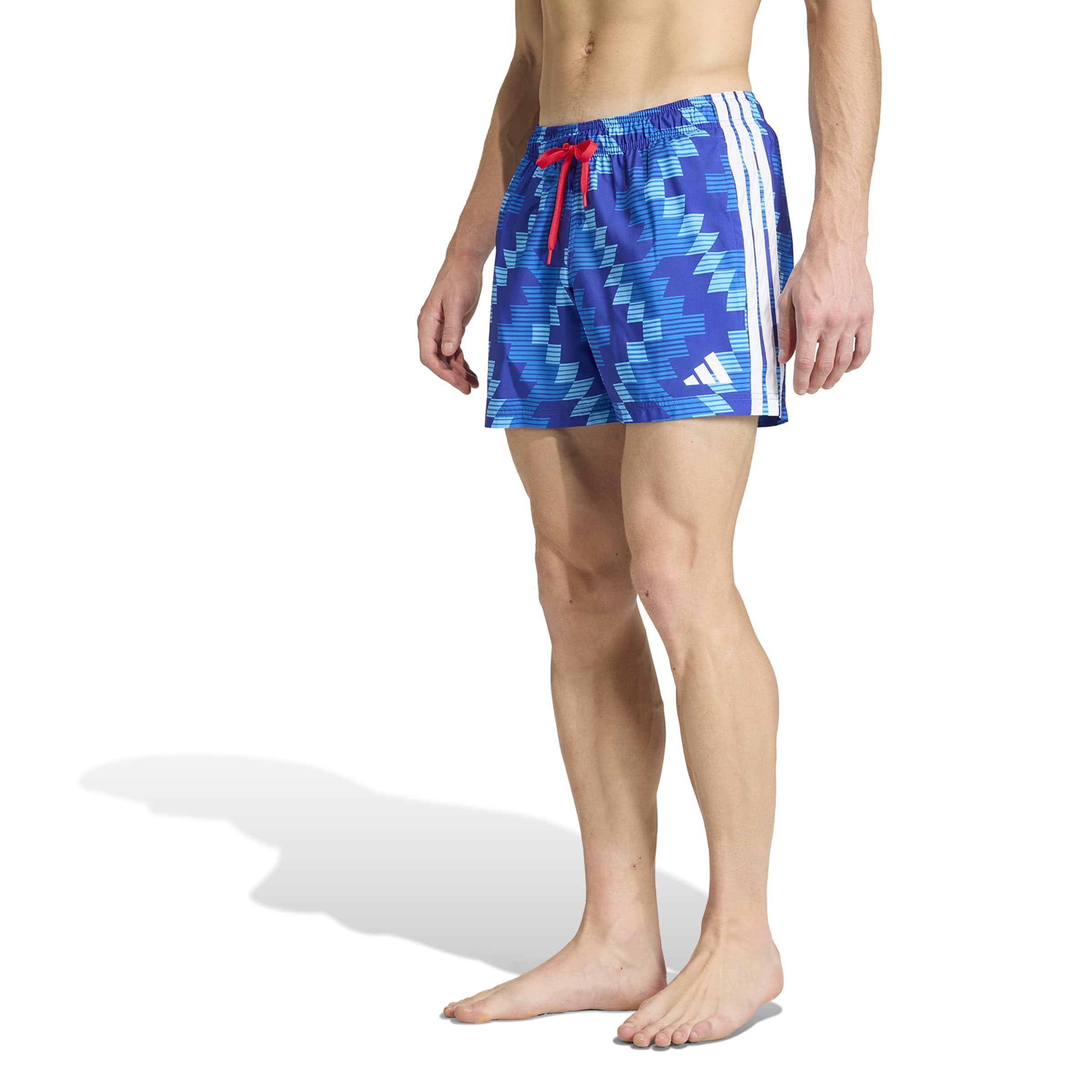 adidas Men Short da Nuoto Football-Inspired Graphic 5 inch