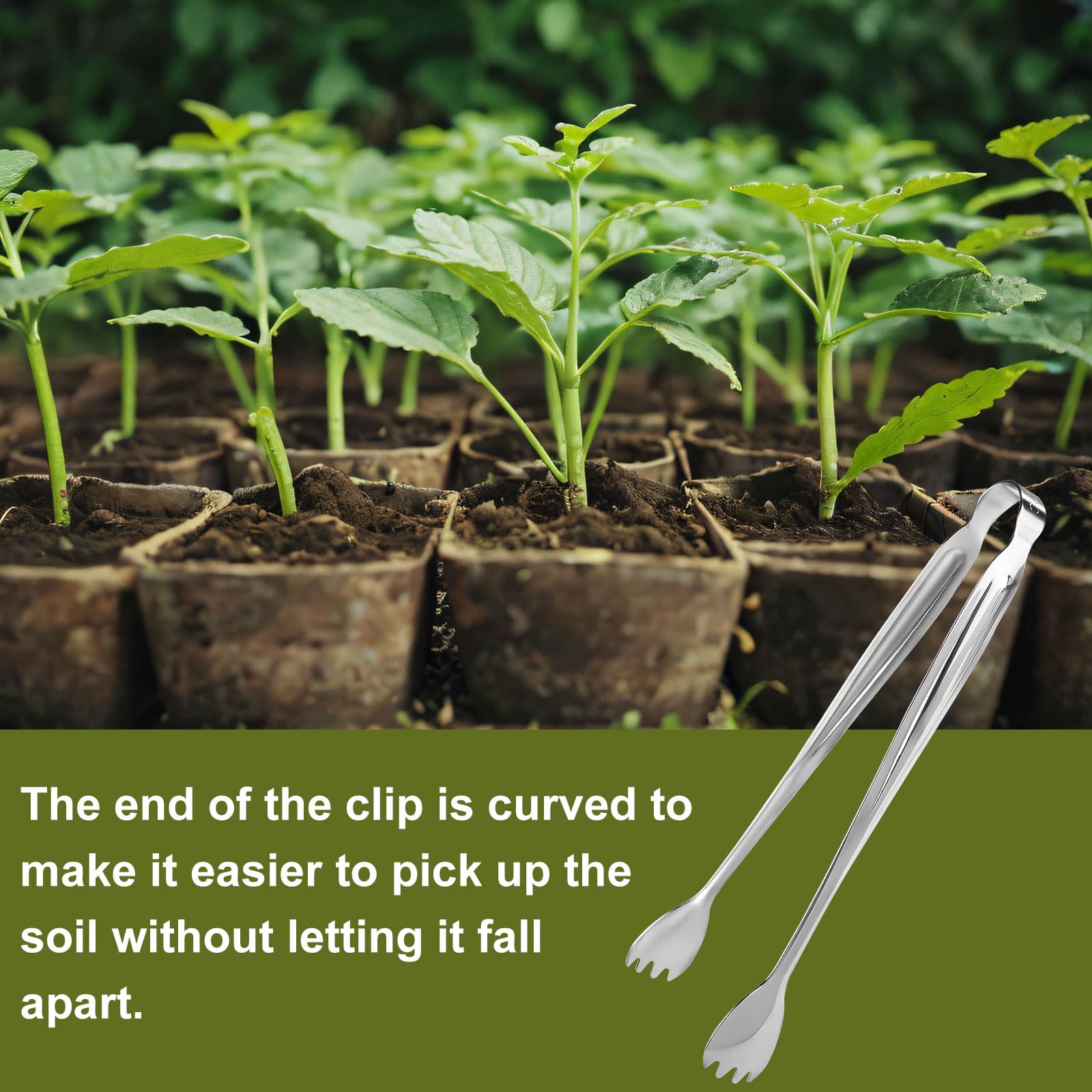 Tinoaly Seedling Transplant Tong - Image 4
