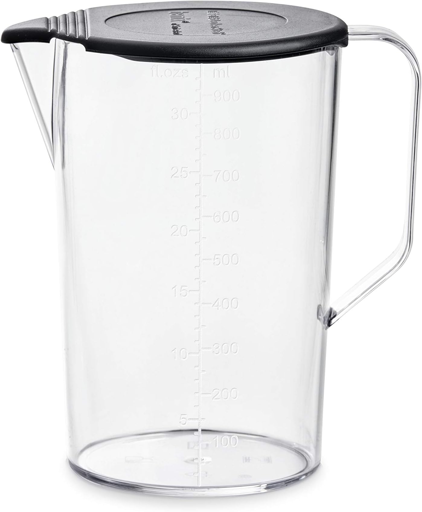 Vorgeschlagener Wert – bamix Jug Accessory, 1 l Measuring Jug, Heat Resistant, Plastic, BPA Free, with Lid, Handle, Measurements, Transparent, Dishwasher Safe