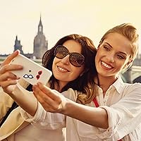 Vista 4 de STOBOK 40pcs Gafas de sol Horquilla Flatback Gafas de sol Charm Mini Flatback Charm Scrapbooking Resina Scrapbooking Mini