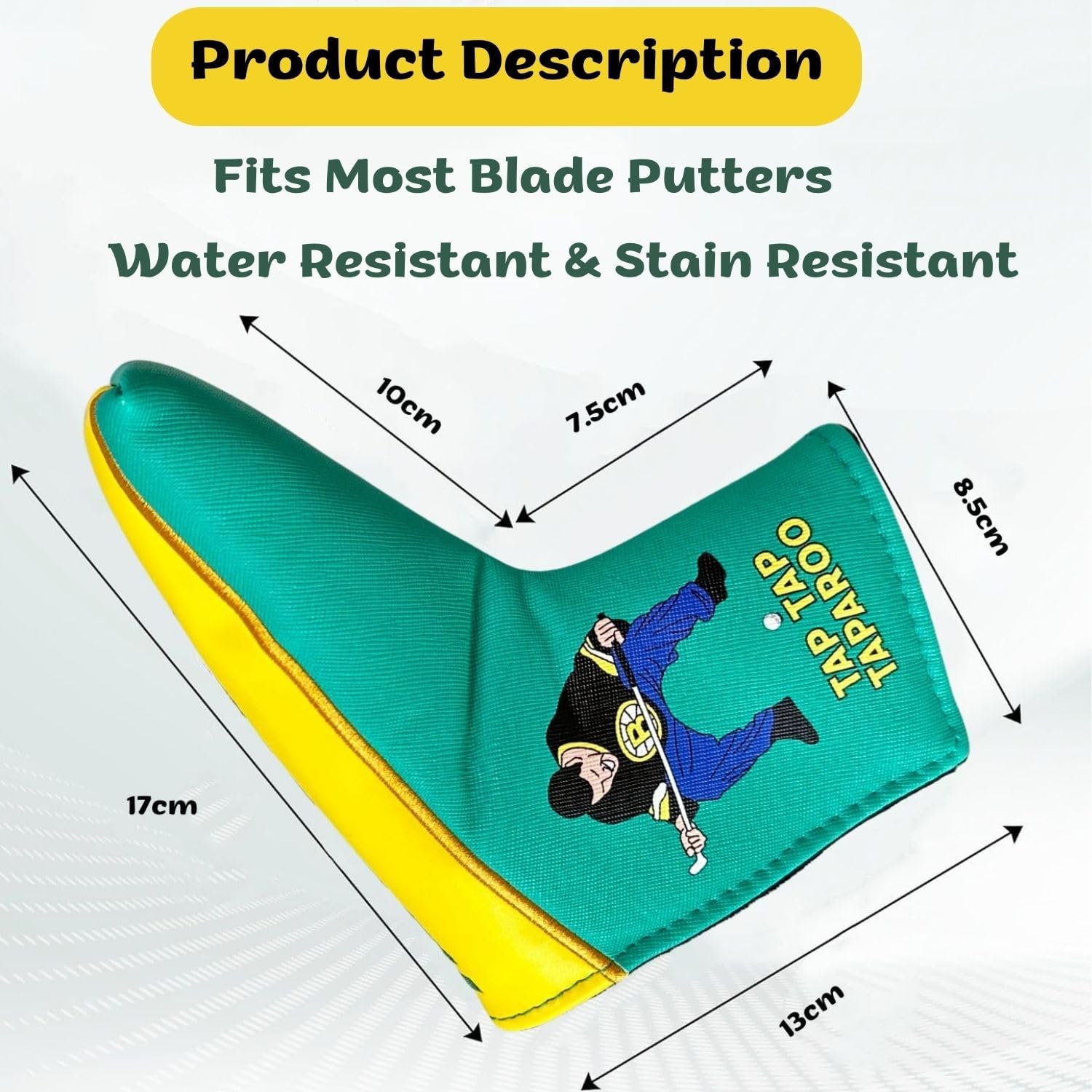 Funny Golf Putter Headcover, Perfect Golf Gift for Men and Women, Golf Accessories for Golfers