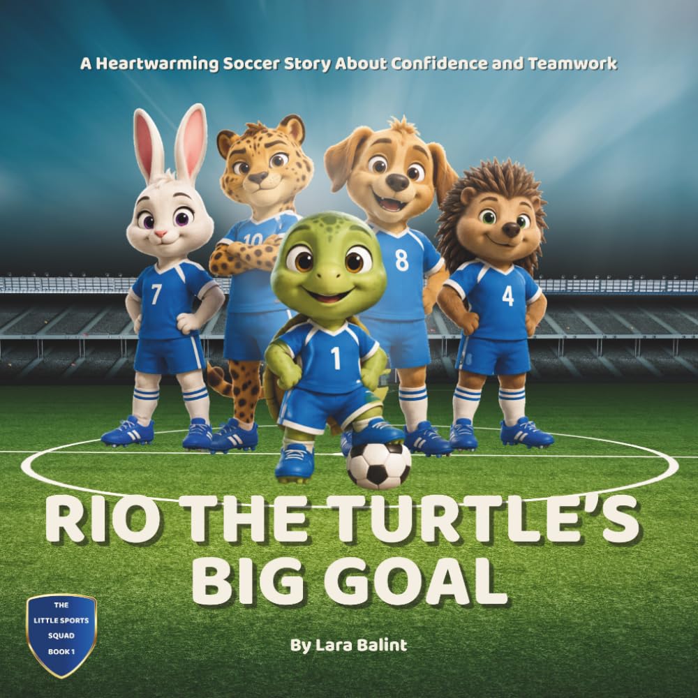 Rio the Turtles Big Goal: A Heartwarming Soccer Story About Confidence, Teamwork, and Being Yourself (The Little Sports Squad, Book 1)