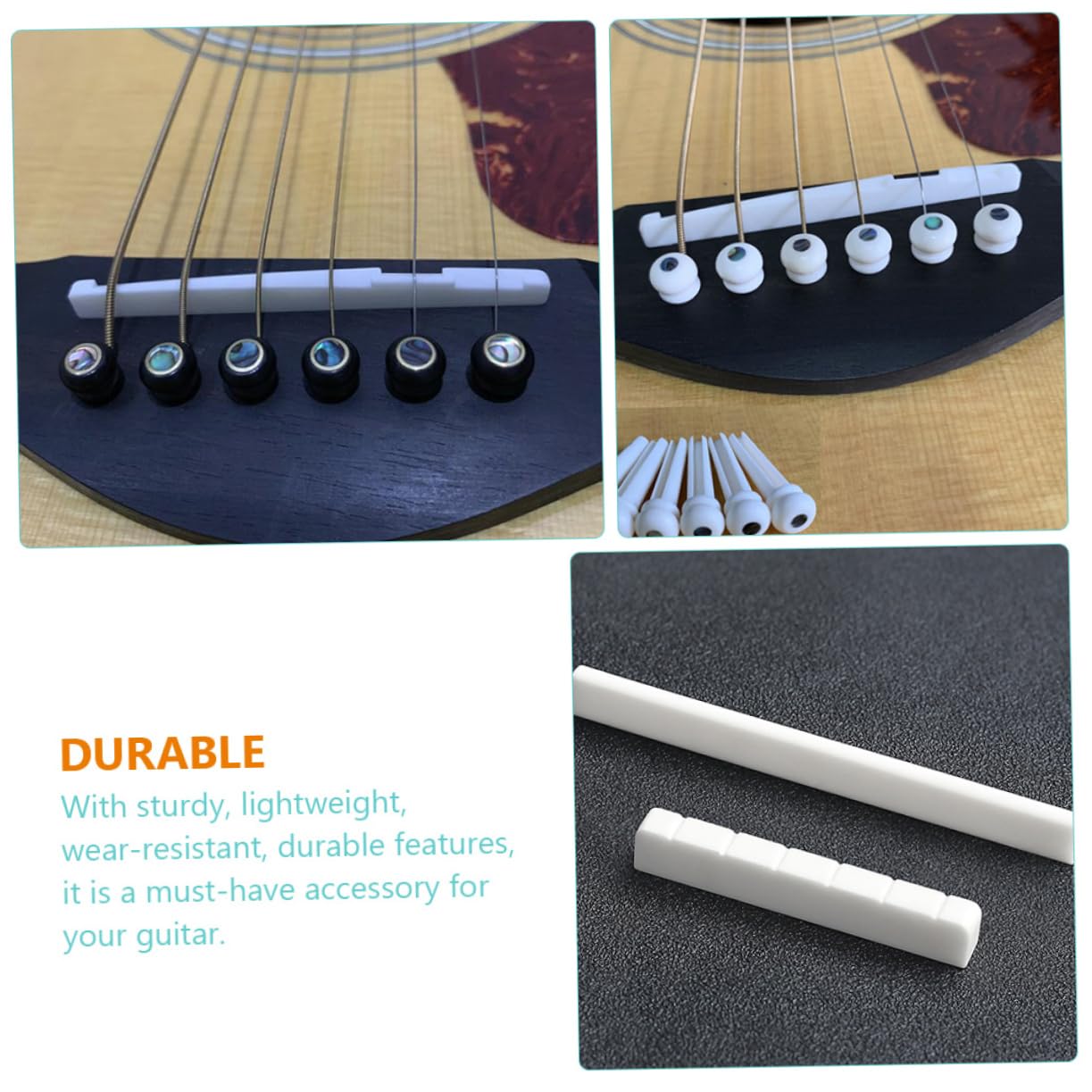 ULDIGI Guitar String Nuts Guitar Bridges and Saddles Saddles Acoustic Guitar Saddles Guitar Accessories