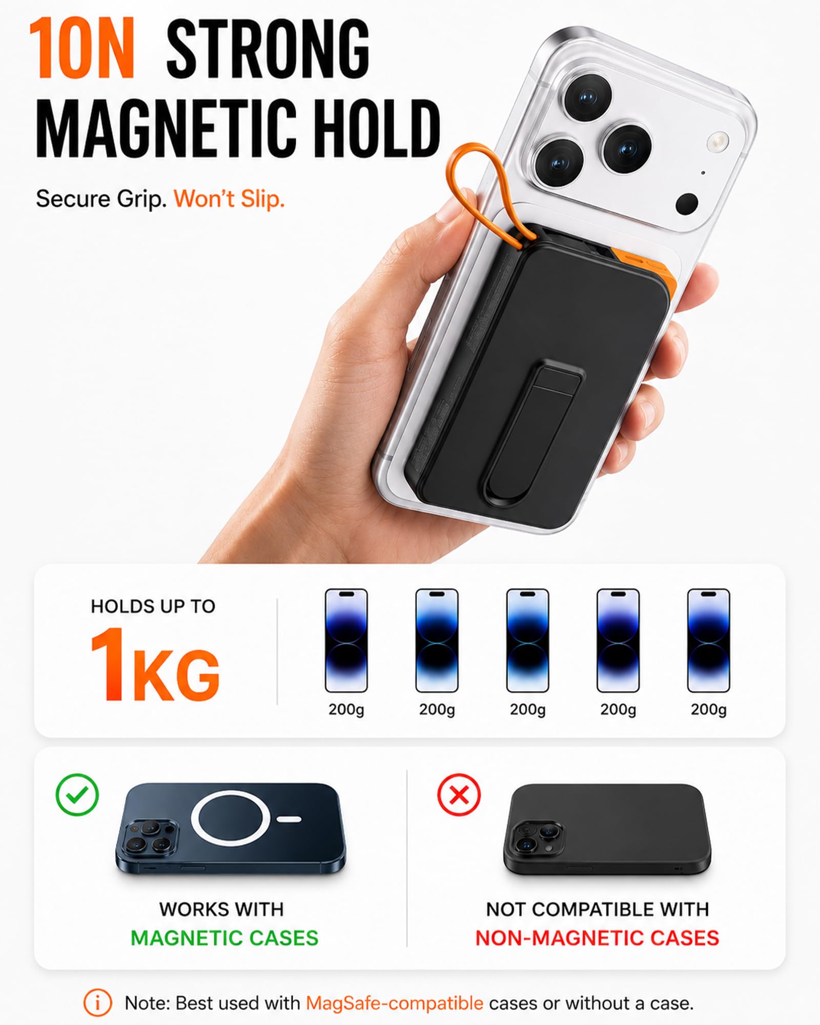 PowerBank Magnetico 10000mAh MP51YL0107E