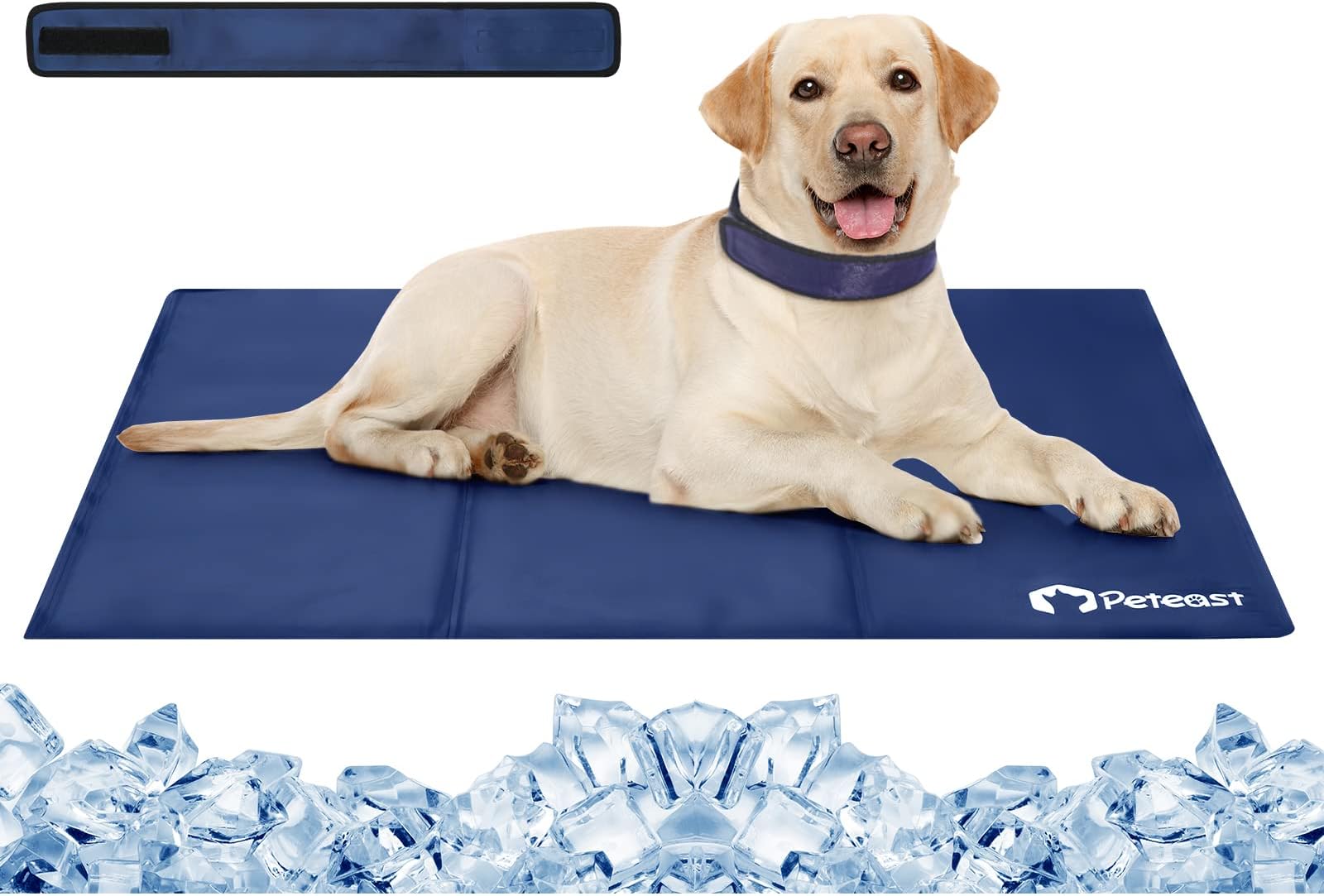 Alfombrilla Autoenfriante Para Perros Y Gatos - Tela Refrescante, Transpirable, Plegable, Ideal Para Verano