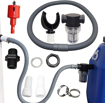 Rain Collector, Rain Barrel Diverter Kit, Rain Diverter for Roof, Downspout Rainwater Collector, Roof Water Collection, Avoid Clogging Easily Connects Your Existing Rain Barrel
