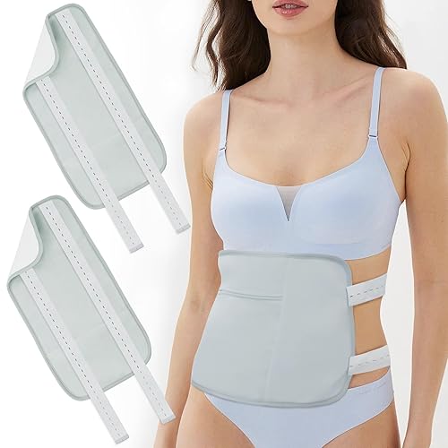 Miniatura 1 de Paquete de 2 unidades de aceite de ricino reutilizable por compresa, paquete de aceite de ricino sin desorden para desintoxicación del hígado,