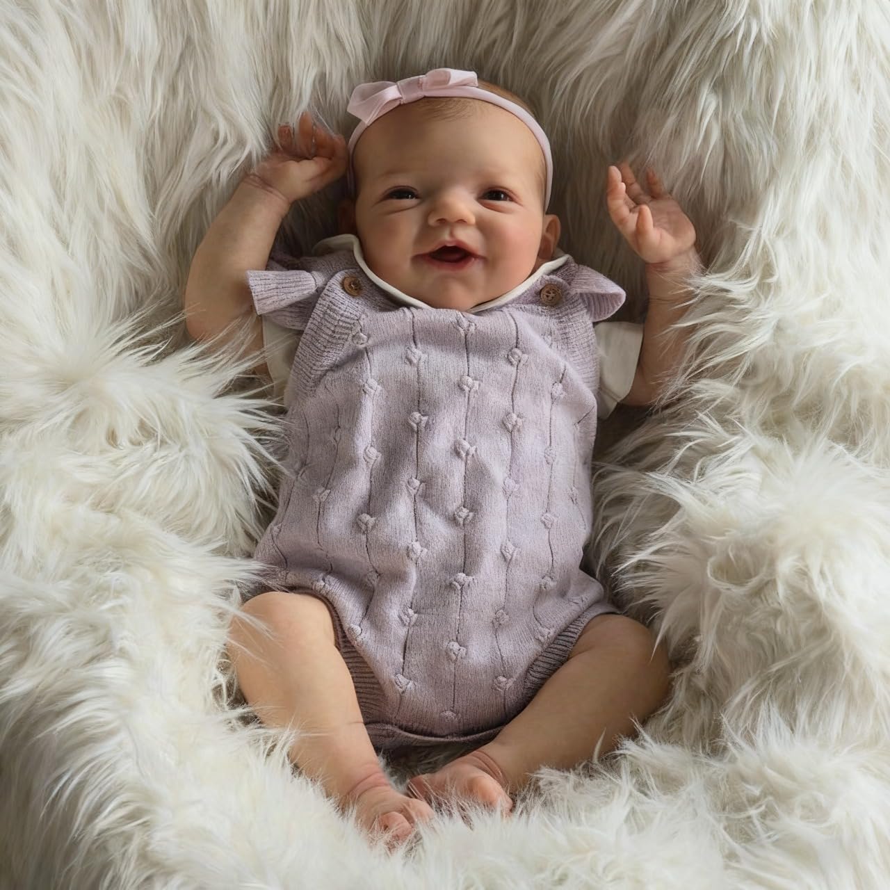 Anano Reborn Baby Dolls Silicone Full Body-20 In Full Silicone Babys Doll, Realistic Baby Doll Girl, Real Life Reborn Dolls, Anatomically Correct Newborn Babies Girl Blue Eyes
