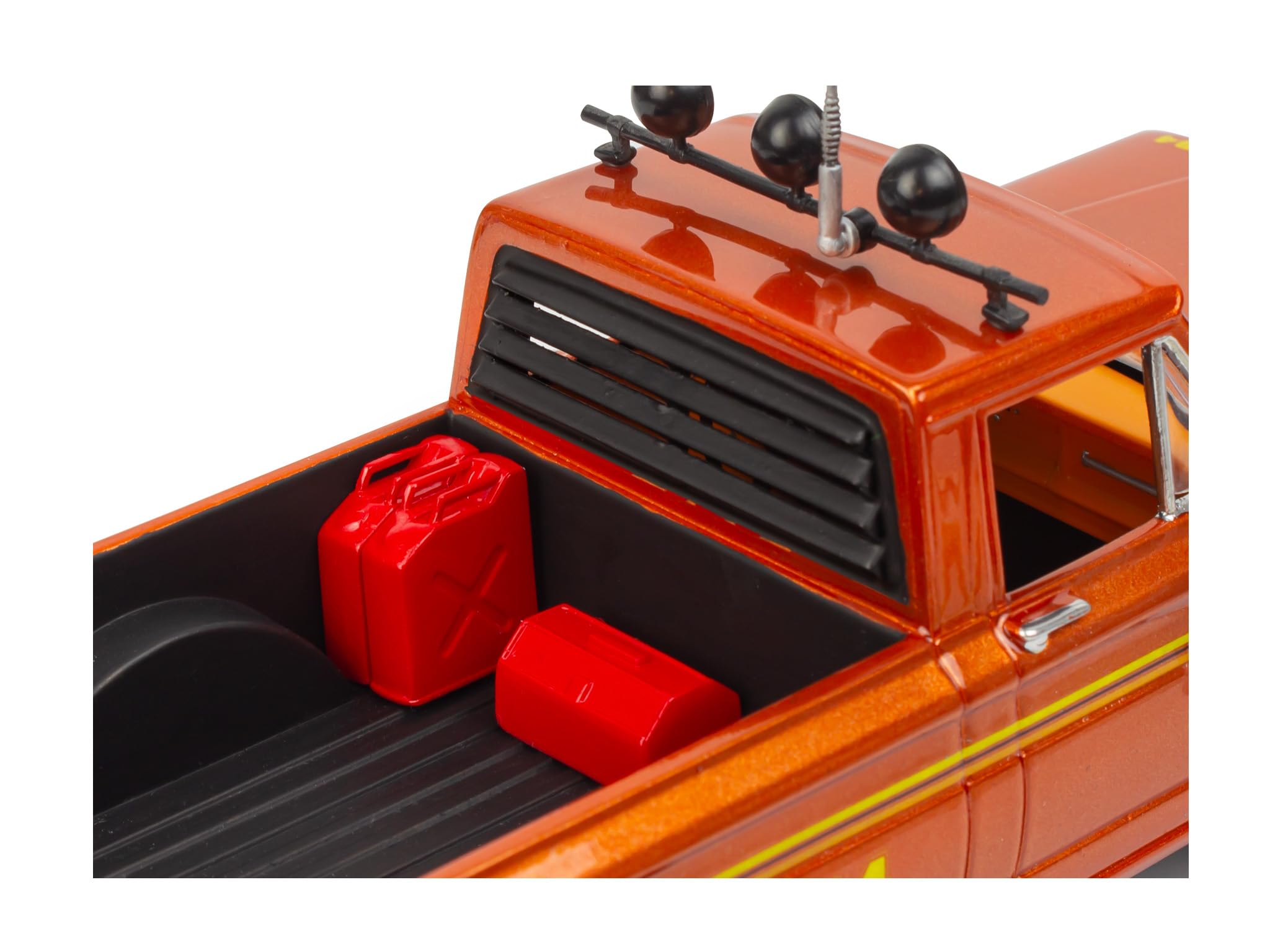 Revell Monogram 14568 - Jeep J-10 Pickup z przyczepą kempingową w skali 1:24, niezabudowany/niepomalowany model plastikowy