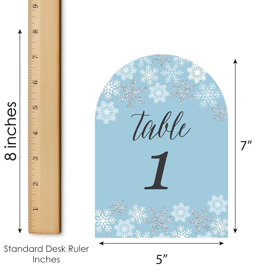 Amazon.com: Big Dot of Happiness Winter Wonderland