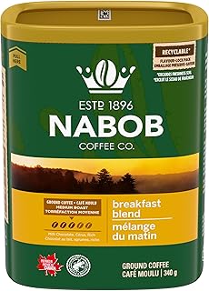 Nabob 340 gr Medium Roast Breakfast Blend, 6 ct Case