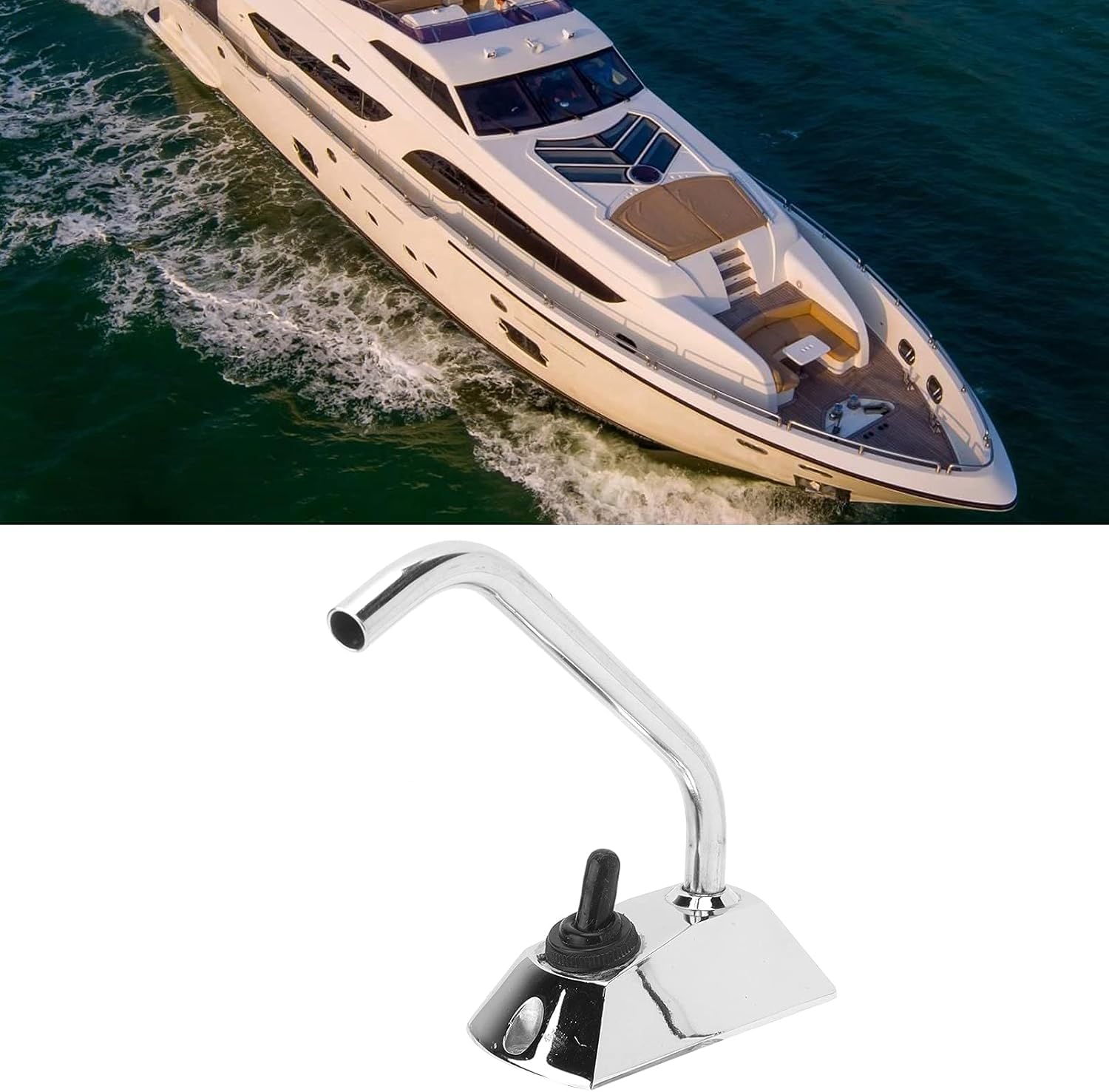 Aramox 12V Pompa Elettrica per Rubinetto dell'Acqua Interruttore per Rubinetto Serbatoio per Pompa per Rubinetto per Tubo ID 10 Mm / 0,4 Pollici di Ricambio per Roulotte RV