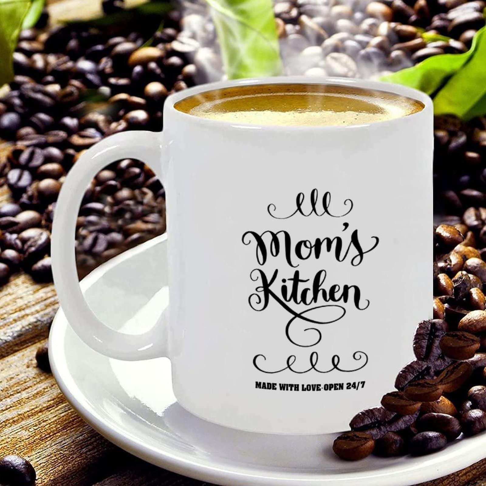 Tazza Divertente In Ceramica: Only The Best Fur Mamas Get Promoted To Human Mama – Idea Regalo Per Neo Mamma, 325 Ml