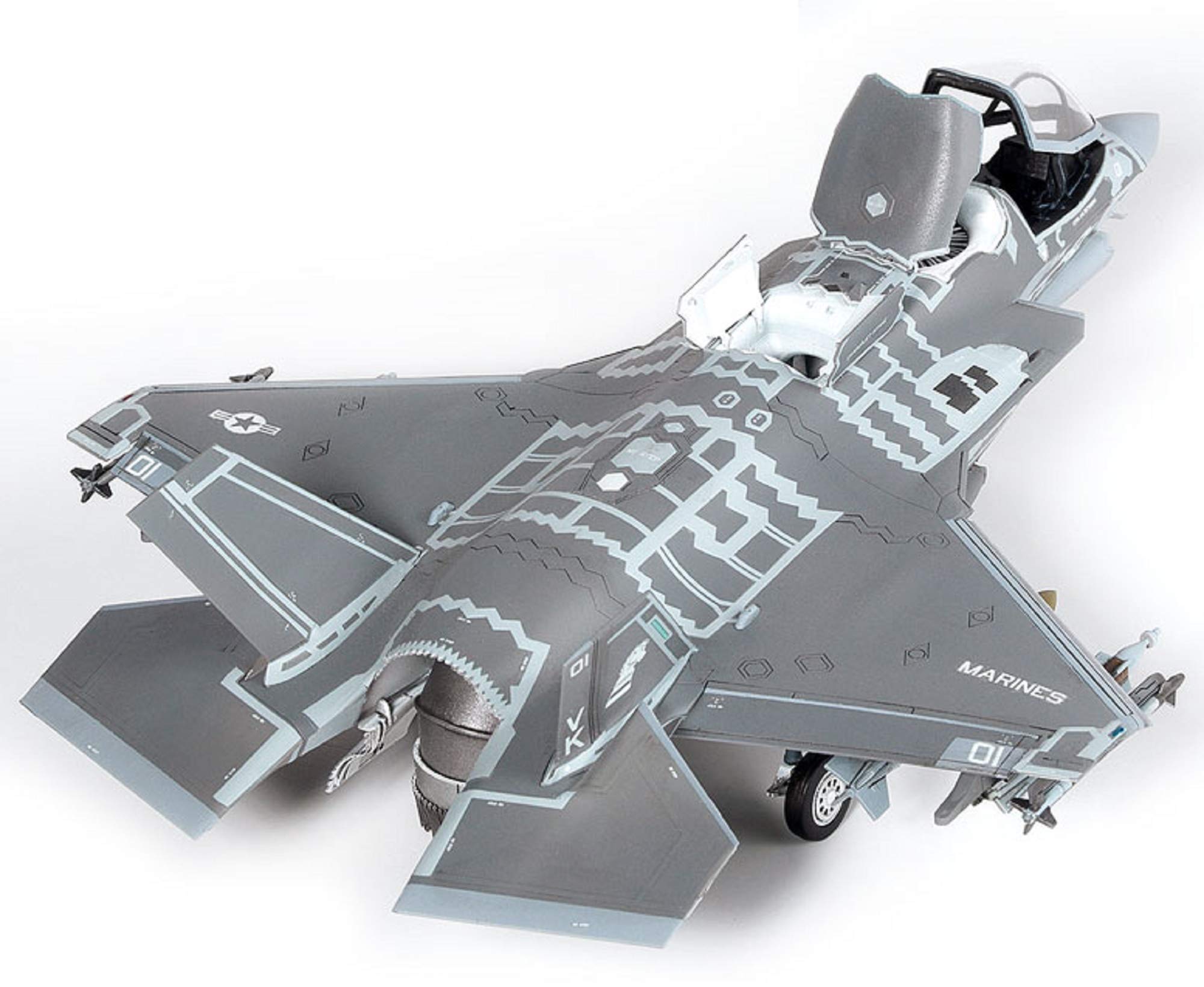 航空機・ヘリコプター [G2088]AIR FORCE1 F-35B USMC 1:72 SCALE Amazon | アカデミー 12569 USMC F-35B VMFA-121 グリーンナイツ