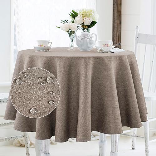JUCFHY - Mantel rectangular resistente a las manchas, resistente a las arrugas y a prueba de derrames, mantel decorativo oblongo, lavable para JUCFHY - Mantel rectangular resistente a las manchas, resistente a las arrugas y a prueba de derrames, mantel decorativo oblongo, lavable para
