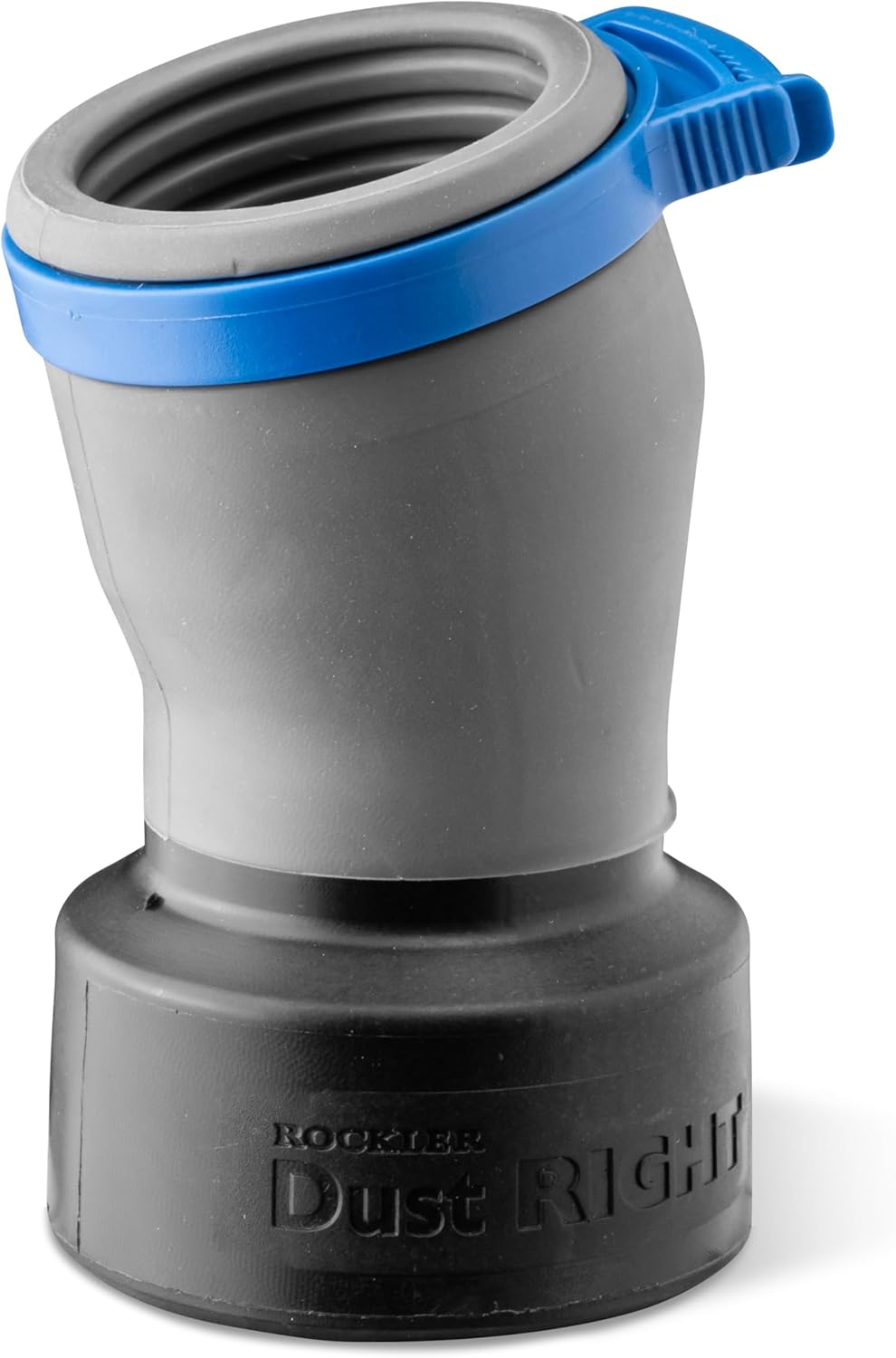 Click-Connect 1-1/2" ID Dust Right FlexiPort - Non-Slip & Durable Quick Click Dust Collector Adapter - Versatile Dust Collector Port w/Swivel & Elbow Design for Smoother, Tangle Free Movement