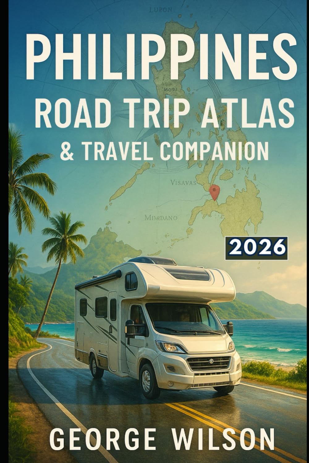 Philippines Road Trip Atlas & Travel Companion 2026: A Complete Traveler’s Map Companion to Scenic Drives, Island Routes, and Hidden Getaways Across the Philippines      Paperback – October 13, 2025