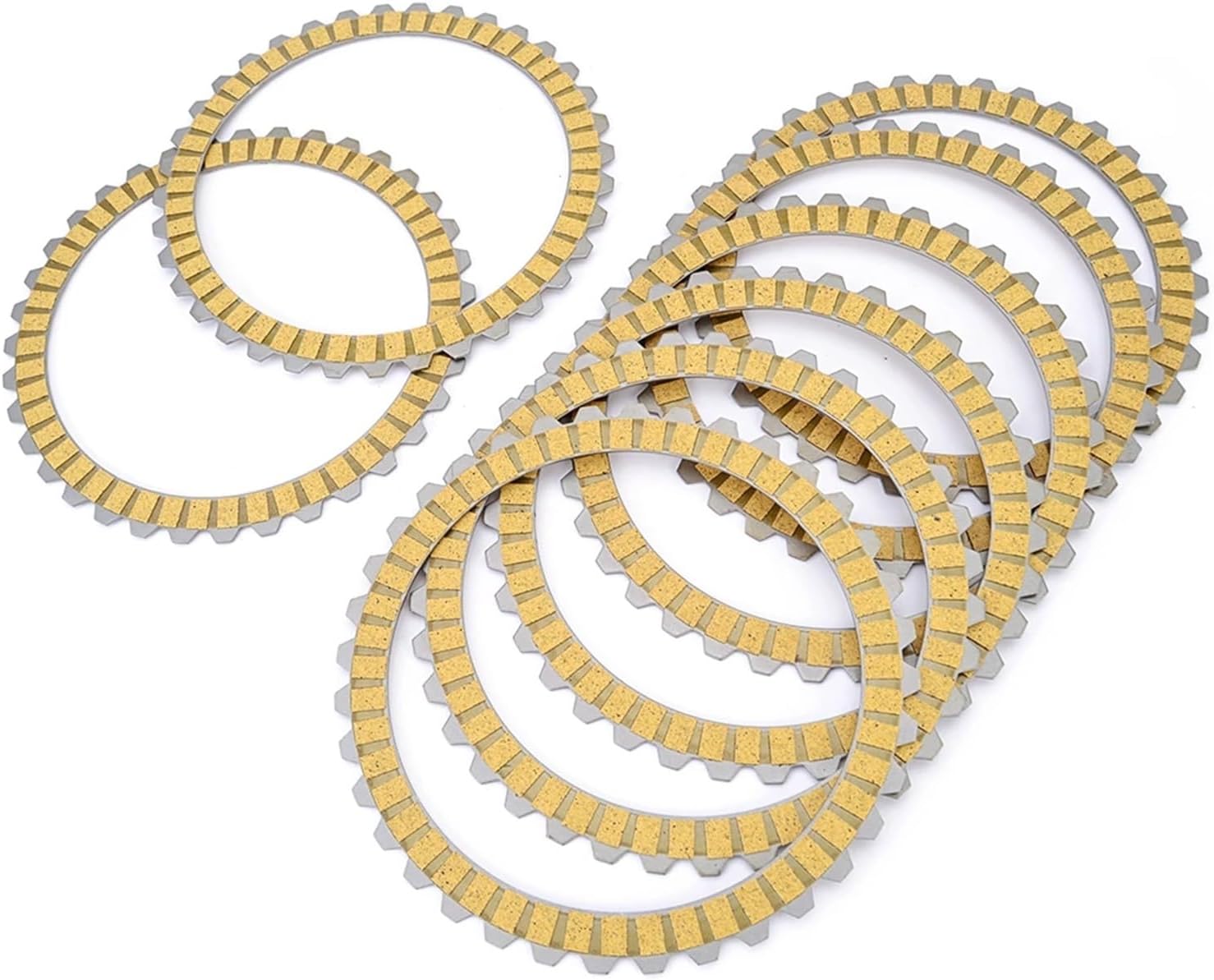 Compatible with Buell XB12S XB12SCG 2006 2007 Motorcycle Friction Clutch Disc Plates Kit XB 12S 12SCG 37911-90