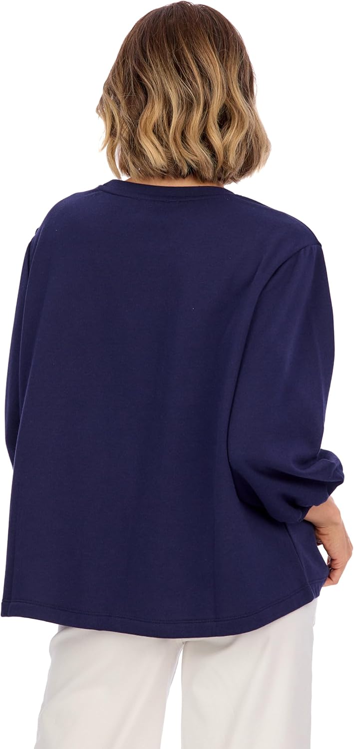 Mud Pie Womens Mud Pie Women's Drink Sparkle Sweatshirt - Image 4