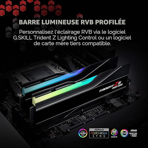 G.Skill DDR5 32GB PC 6000 CL32 (2x16GB) 32-GX2-TZ5NR AMD EX - 3