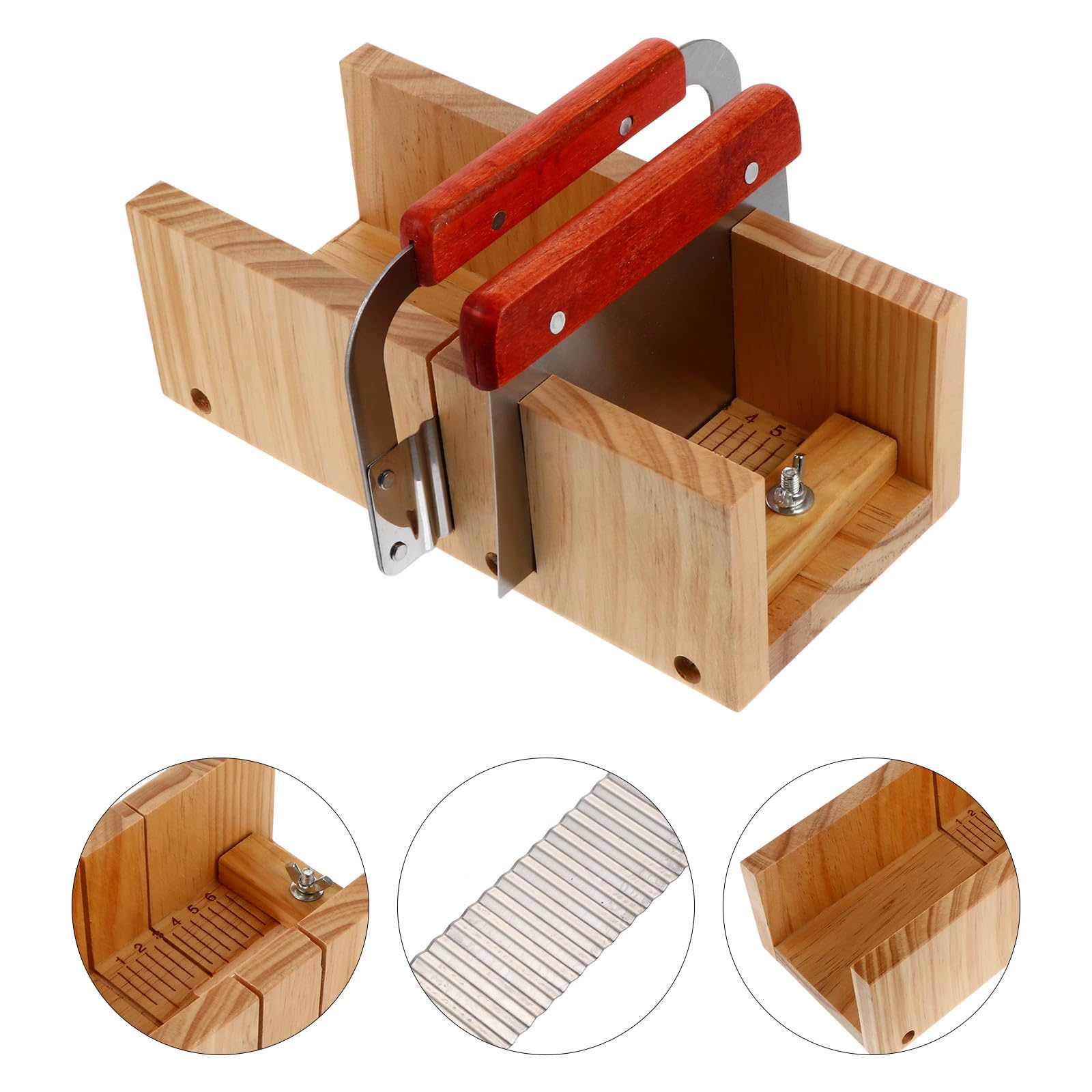 Cortador de Jabón de Madera para Manualidades, 1 Set Preciso