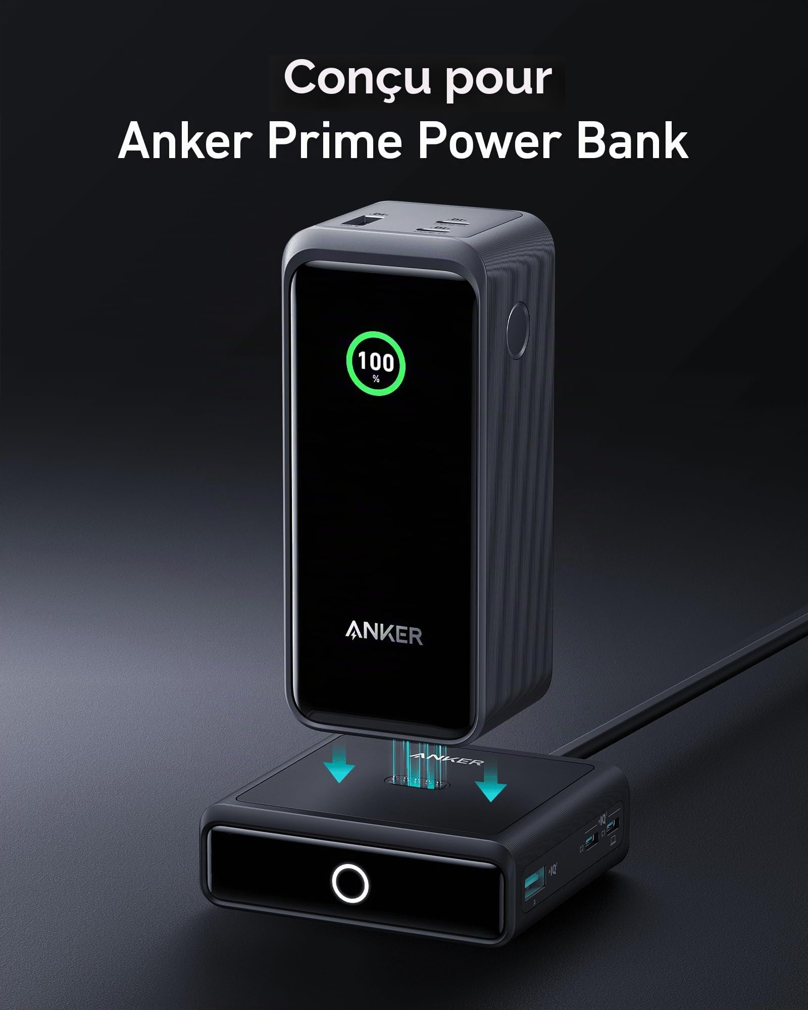 Anker Prime Station de Recharge 100W | Rapide et Puissante