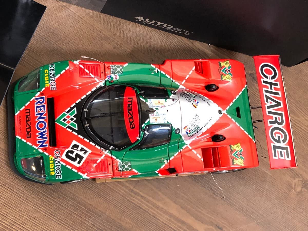 Amazon.co.jp: ▽難有 オートアート 1/18 AUTO art MAZDA マツダ 787B