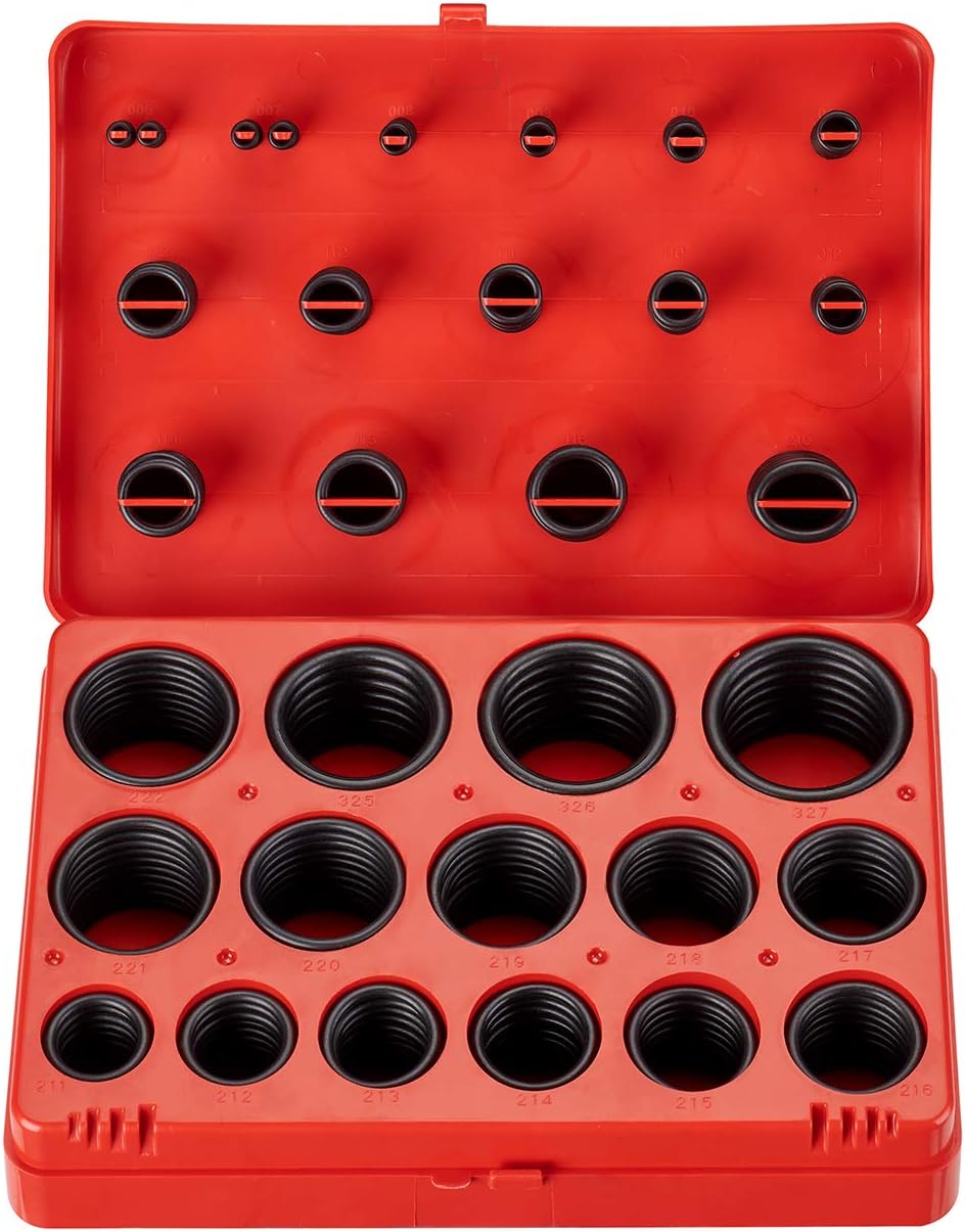 BOLET Metric Universal ORing Service Assortment Set Kit 382 PCS 30 Sizes Nitrile Rubber O Rings BOLET Metric Universal ORing Service Assortment Set Kit 382 PCS 30 Sizes Nitrile Rubber O Rings