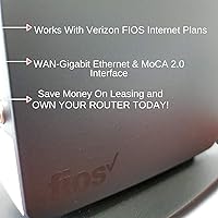 Vista 2 de Verizon Fios G1100 Versión actualizada 2019 Router AC1750 WiFi G-1100 Quantum Gateway para planes de Internet verizon Fios (renovado)