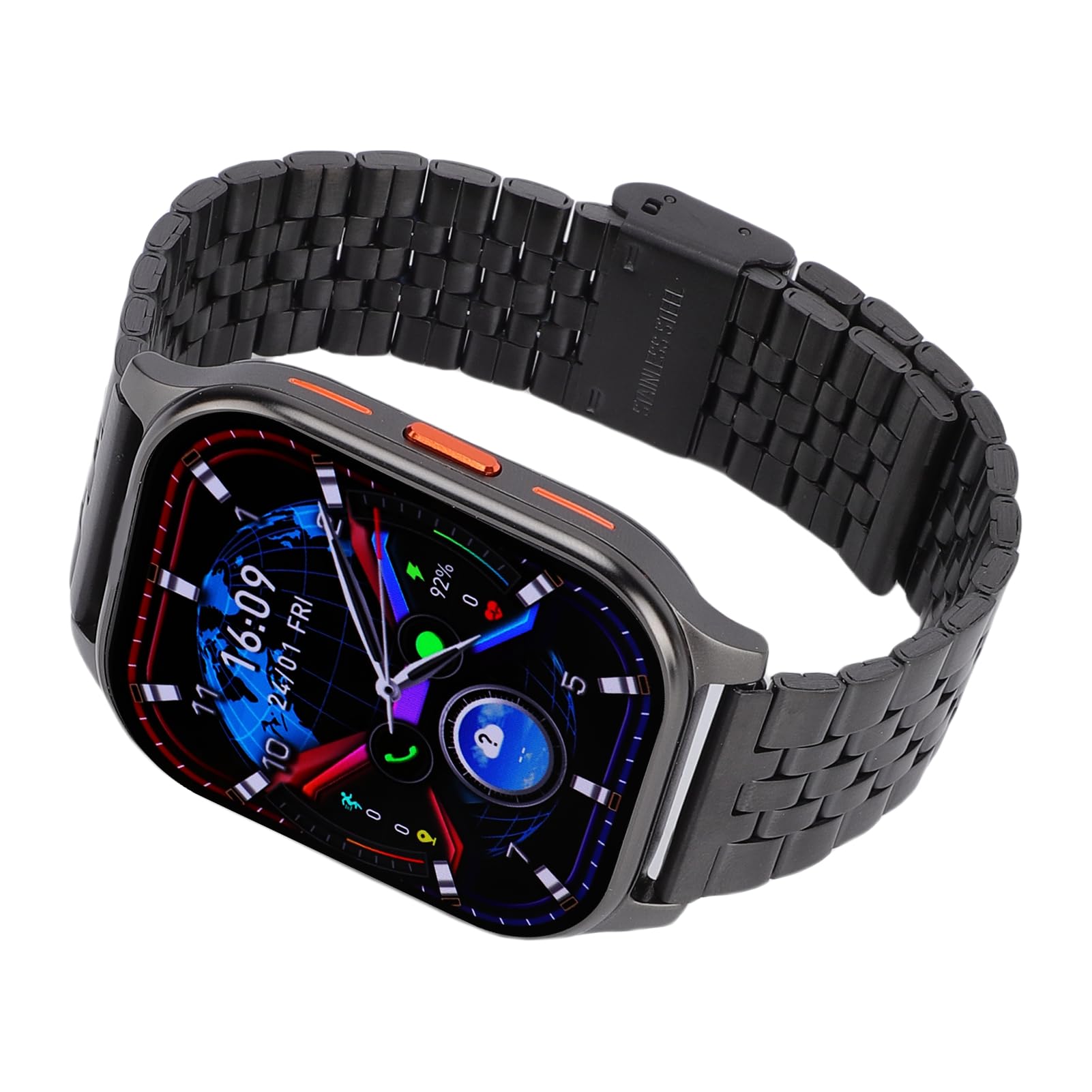 Cryfokt Watch with IP68 Waterproof Design | Schermo ad alta definizione da 2,04 pollici, monitoraggio del fitness, molteplici modalità sportive, batteria durevole