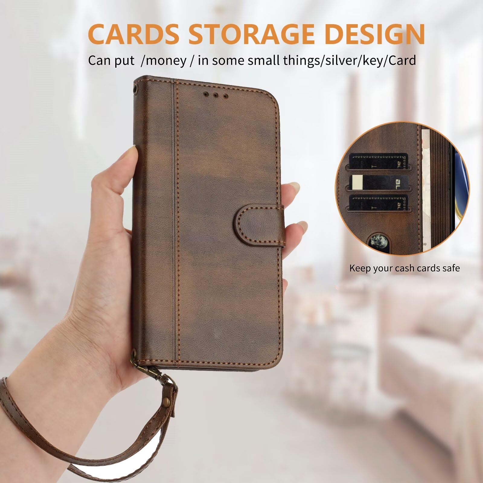 パン子様確認用　古布スマホポーチ2点 Amazon.com: PONRFEKT for Xiaomi 6X / A2 Case,Premium PU Flip