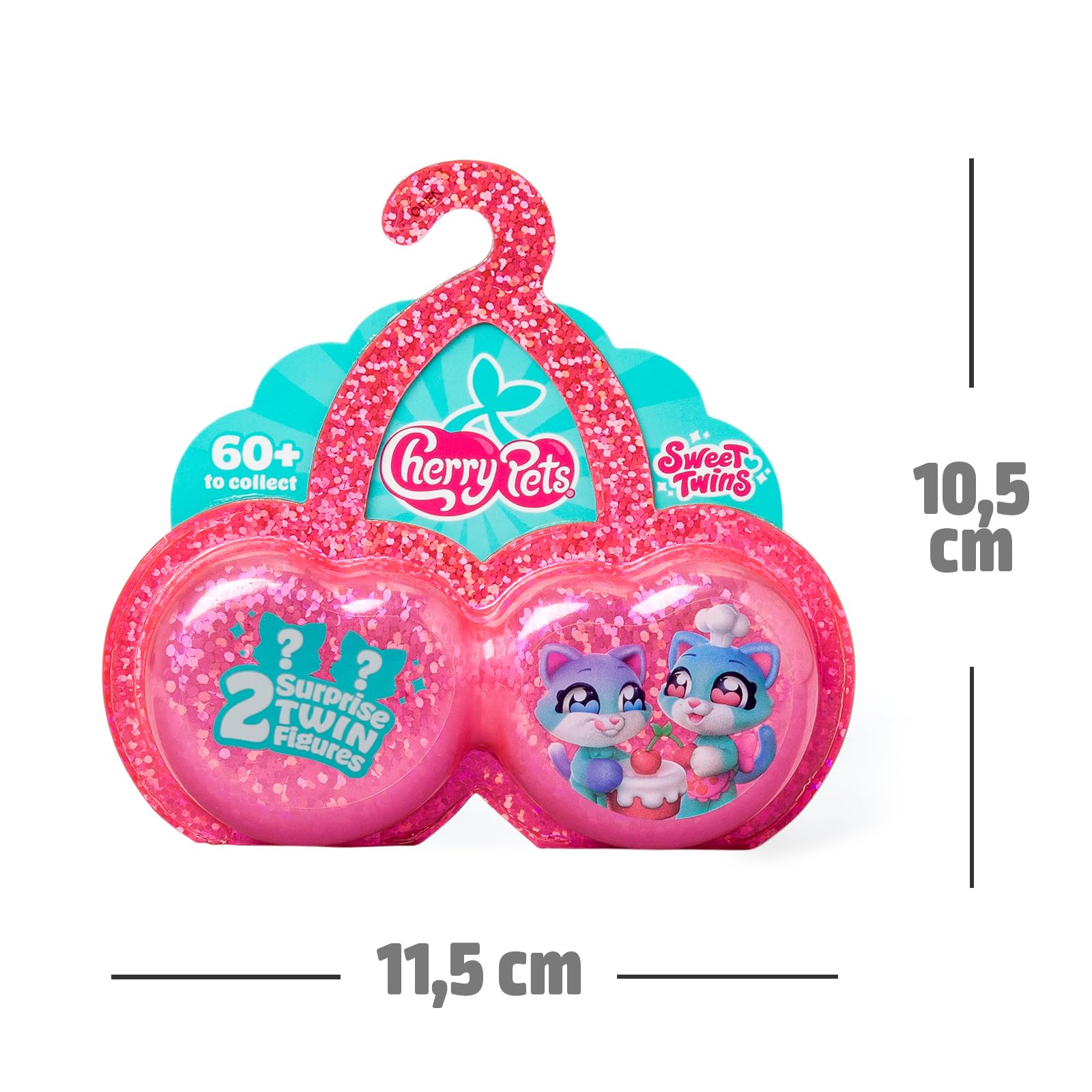 Sweet Twins Series – Twin Pack. Incluye 2 Figuras coleccionables gemelas Sorpresa y 1 Checklist.
