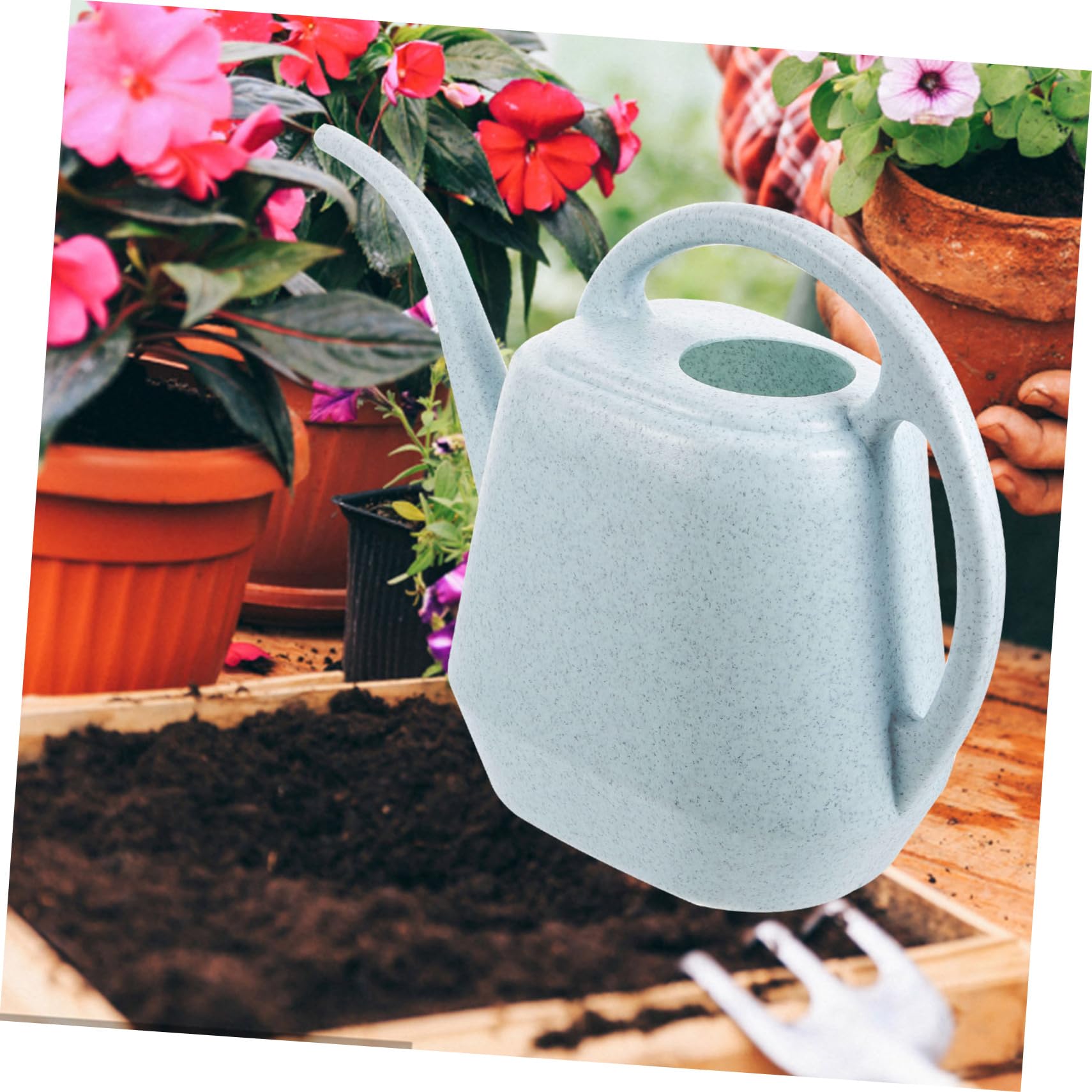 Yardwe 2pezzi Innaffiatoio Plastico Beccuccio Per Piante Succulente Leggero e Resistente Per Giardinaggio e Irrigazione Di Fiori Design Semplice e Funzionale Facile Da Usare e Maneggiare
