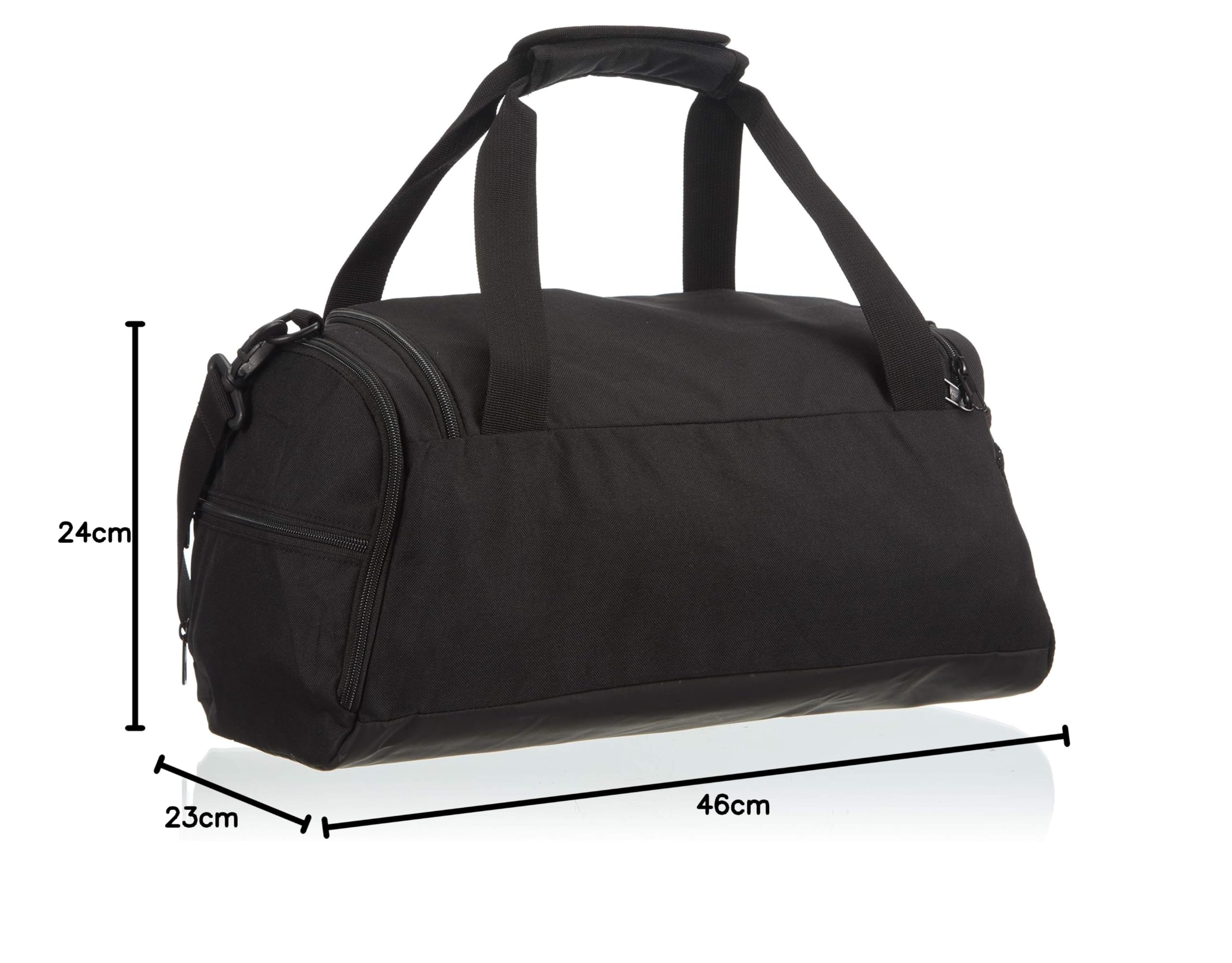 Puma Teamgoal 23 Teambag S, Borsone Unisex-Erwachsene, Nero, 46,0 x 24,0 x 23,0 cm & Unisex-Erwachsene Fundamentals Sporttasche