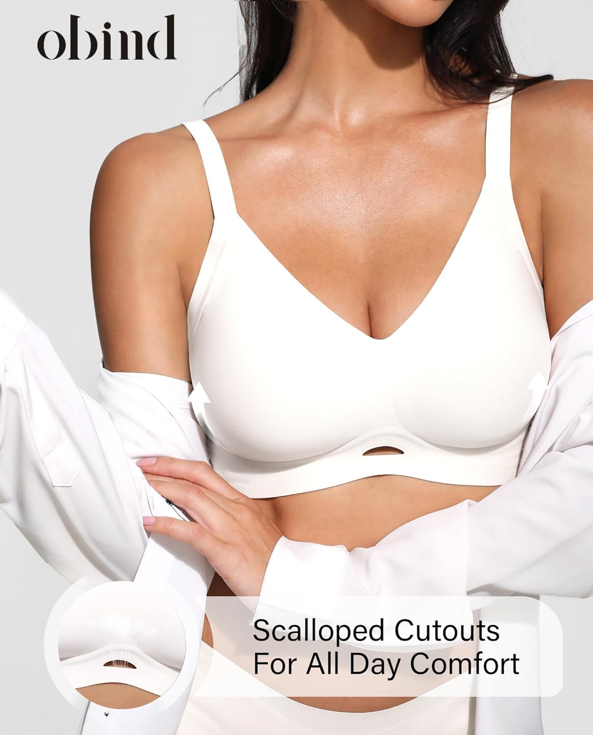 Jelly Full Coverage Wireless Bras for Women Seamless Push Up Padded Bralette Comfortable Everyday Bra no Underwire