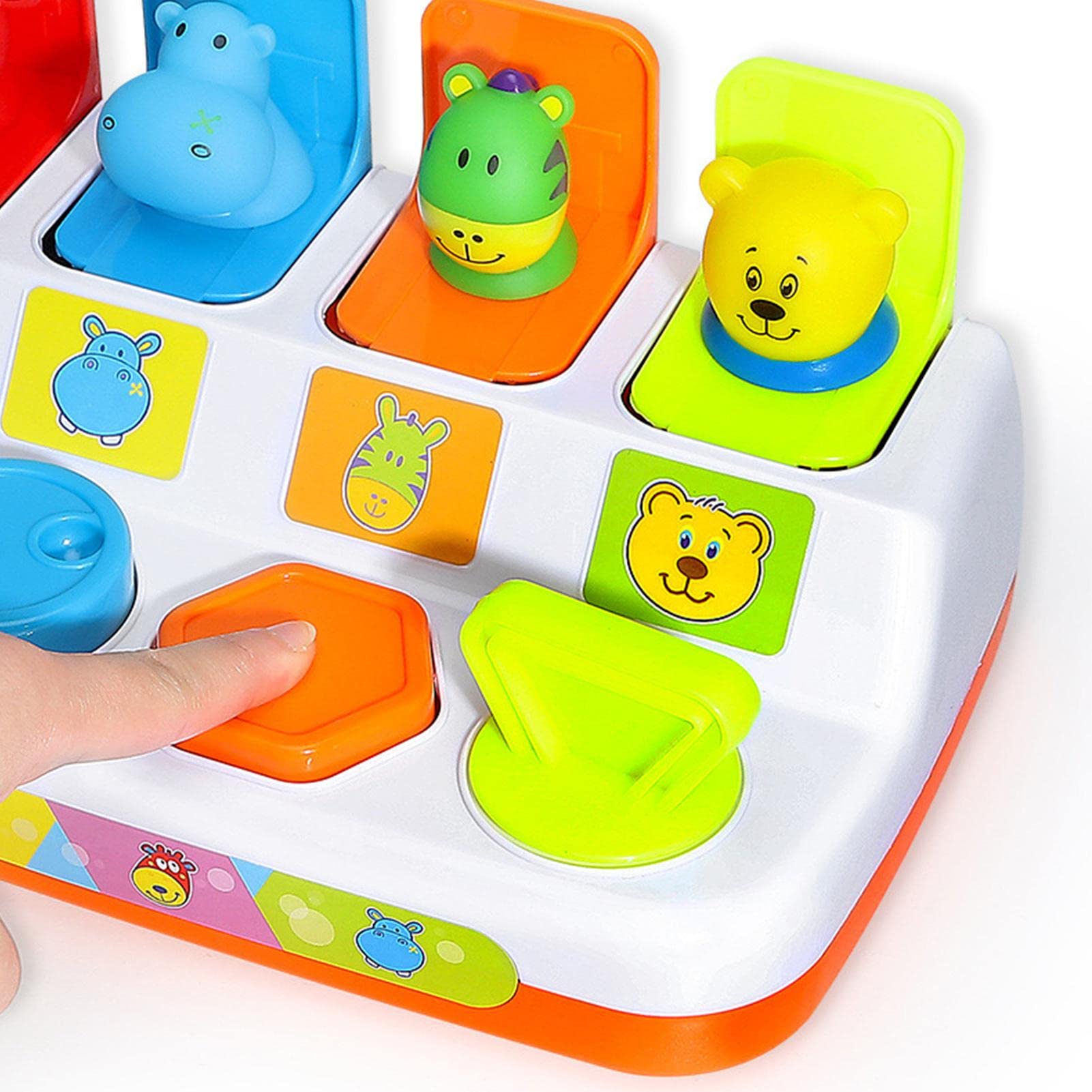 Brinquedo Pop - Peek-a-Boo Toy para crianças,centro atividades
