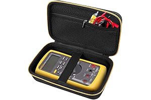 Fluke 87V Multimeter Protective Hard Carrying Case: Durable Storage for Electrical Testing