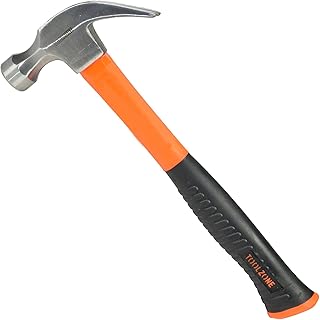 16oz Claw Hammer Nail Screw Remover Removal Tool Fibreglass TPR Handle