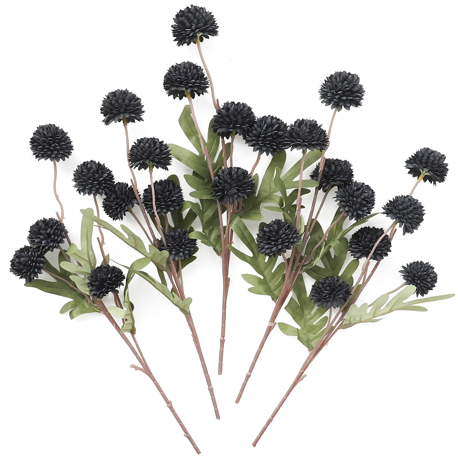 Floroom Black Faux Silk Mums