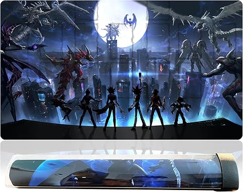 sabermaster Yugioh - Alfombrilla de juego para competición de videojuegos, carpeta de tarjetas de 23.6 x 13.7 pulgadas (1)