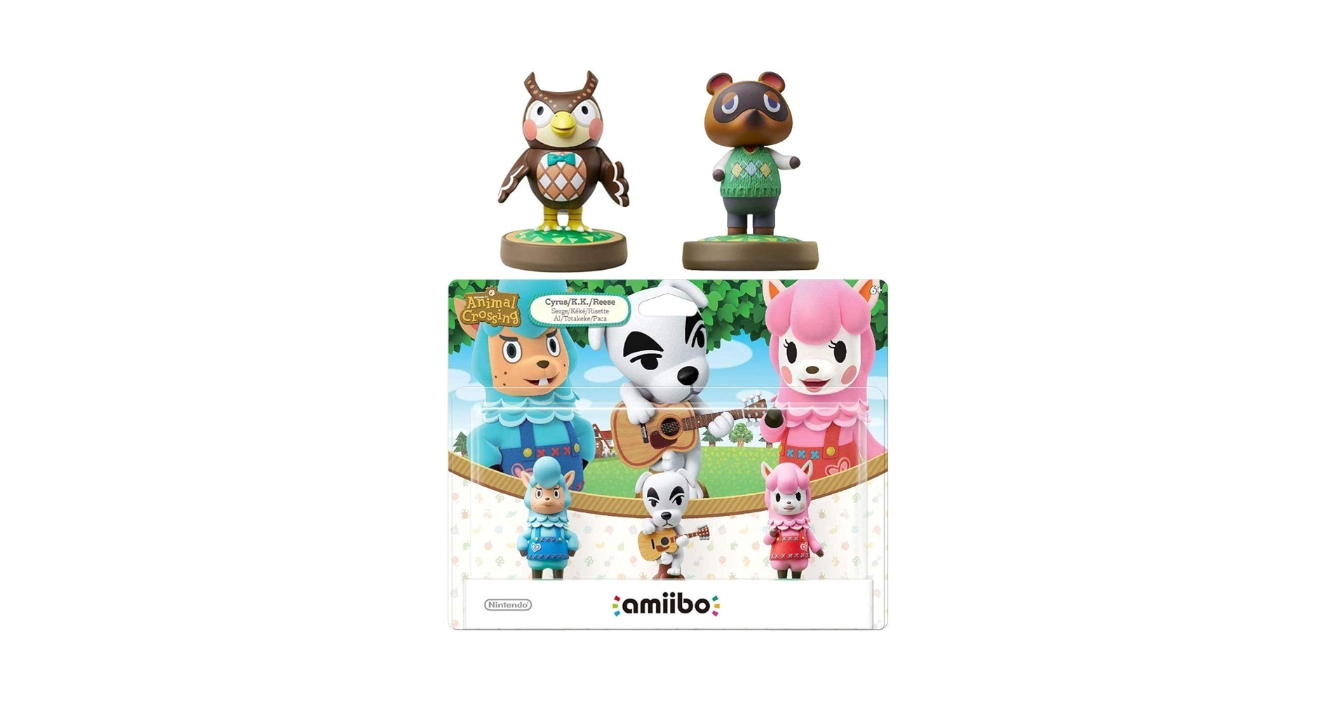 Amazon.com: Animal Crossing Series 3-Pack Amiibo (Animal