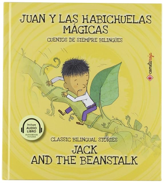 Portada de Juan y las habichuelas mágicas - Jack and the Beanstalk