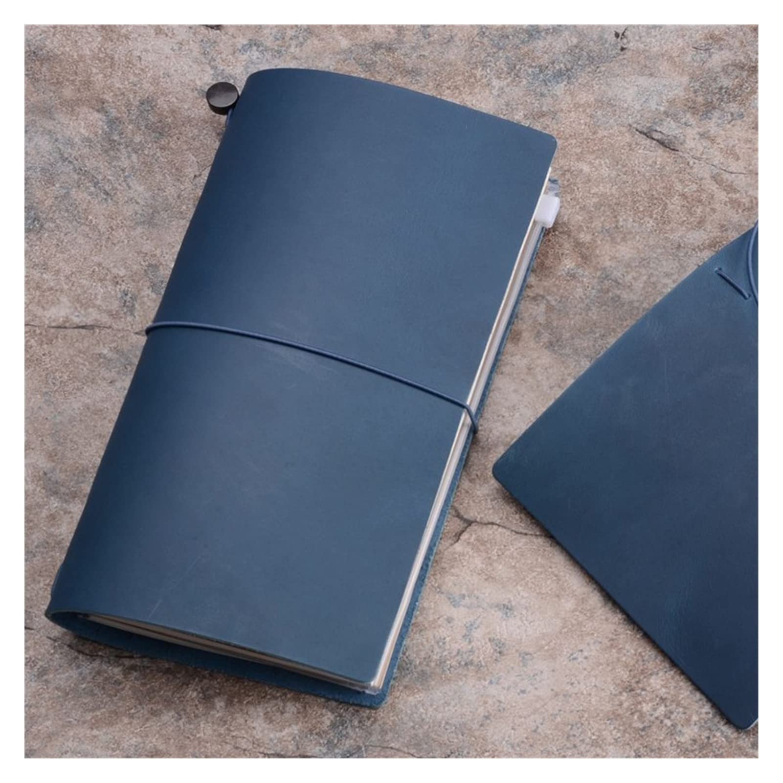 Notizbuch,für Männer und Frauen Echtes Leder Notebook Planner Handgemachte Reisende Journal Agenda Skizzenbuch Tagebuch Schreibwaren, B Schreiben und Notizen, Tagebuch, Notizheft