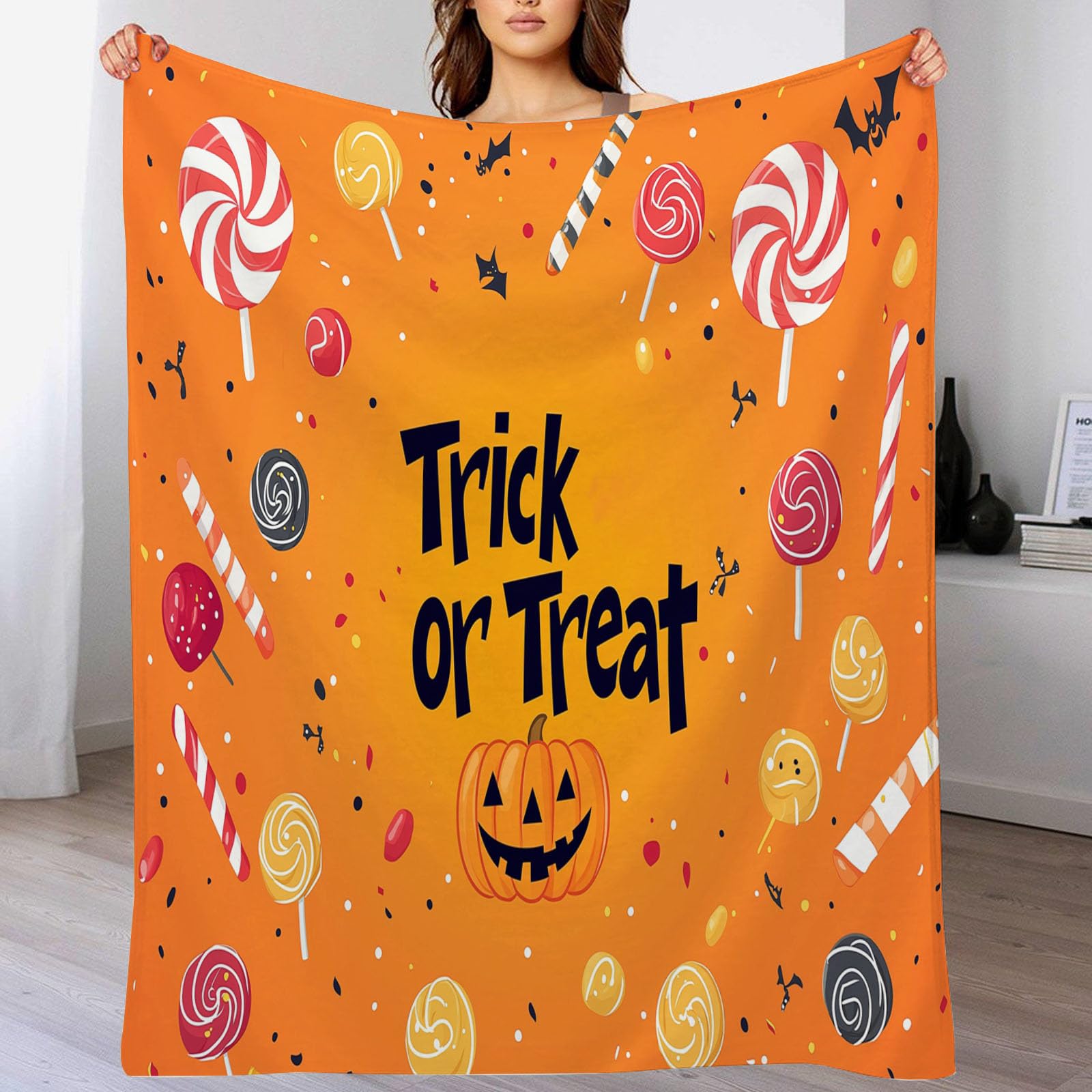 Couverture Halloween 200x200 pour s'emmitoubler devant un film d'horreur en automne