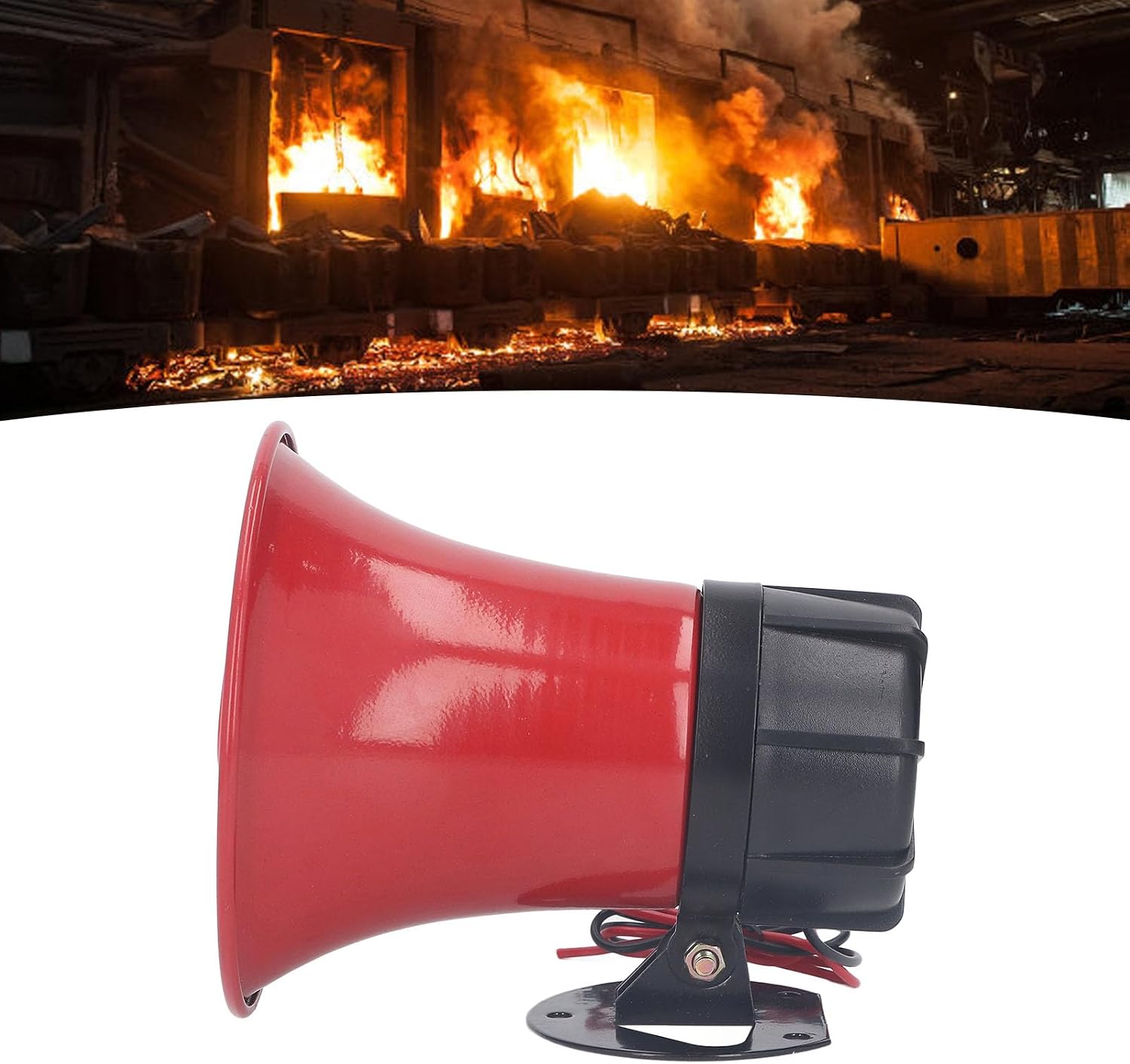Security Horn, Sensitive Wide Application Industrial Sound Alarm for Outdoor (DC24V)