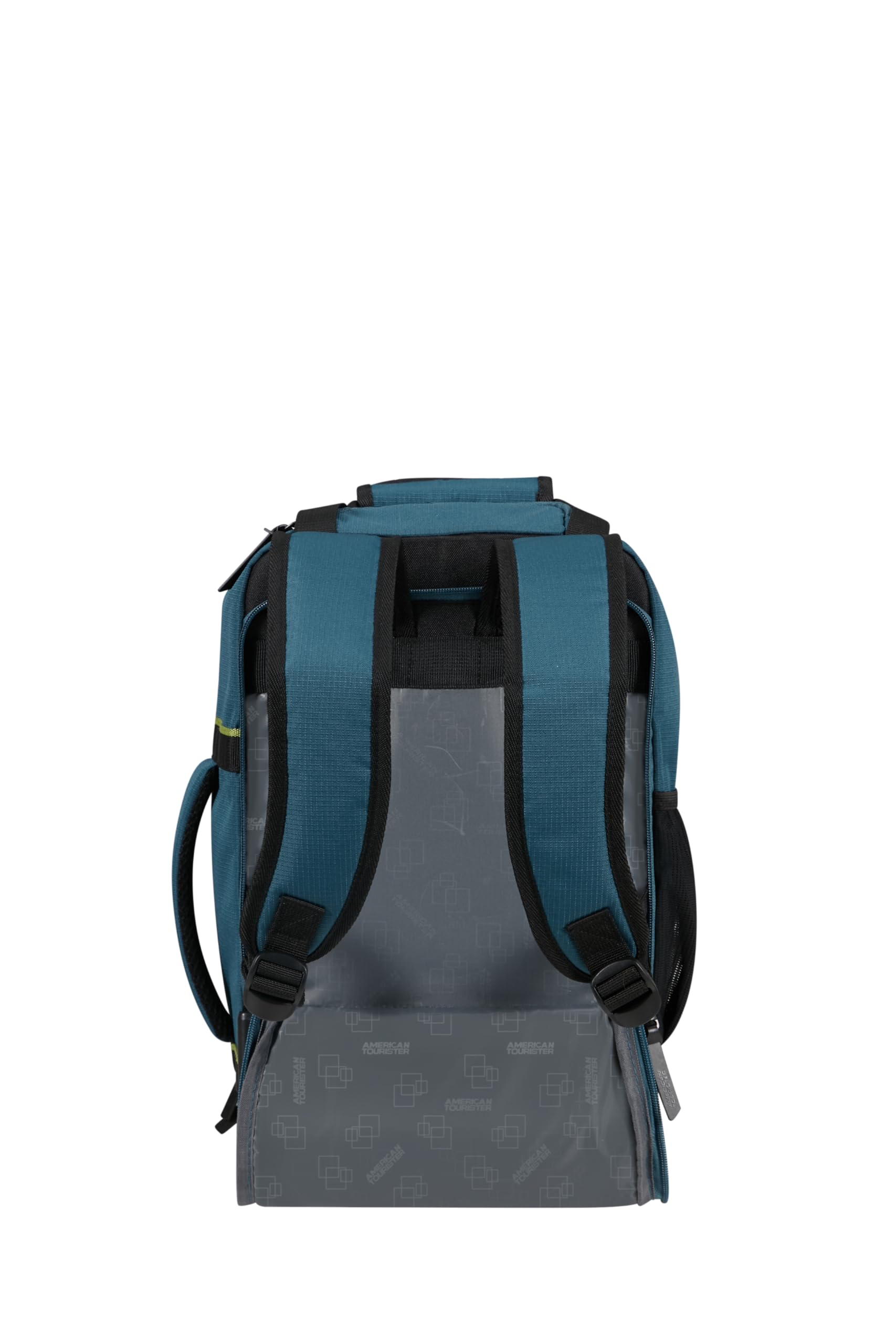 American Tourister Take2Cabin - Ryanair Bolsa de Cabina 40 x 25 x 20 cm, 20 l, 1,40 kg, Mochila con Ruedas, Equipaje de Mano, Mochila de Avión S Bajo Asiento, Blau (Harbor Blue)