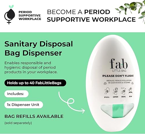 Miniatura 2 de Fab Little Bag Dispensador de baño para bolsas de productos de higiene femenina desechables