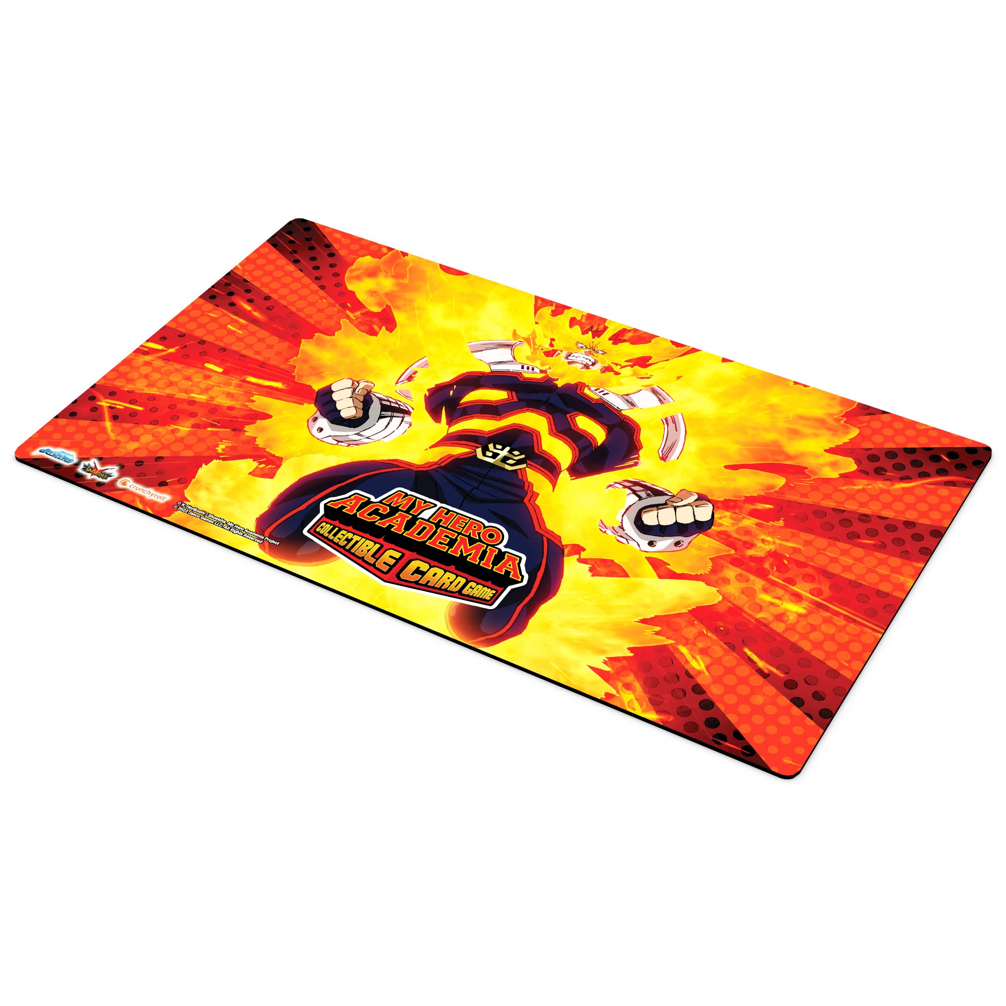 Amazon.com: My Hero Academia Collectible Card Game Series 3 Endeavor  PLAYMAT | 18" by 24" Rubber Game Mat | Ages 14+ | 20-30 Minutes | Made by  Jasco Games : Toys & Games